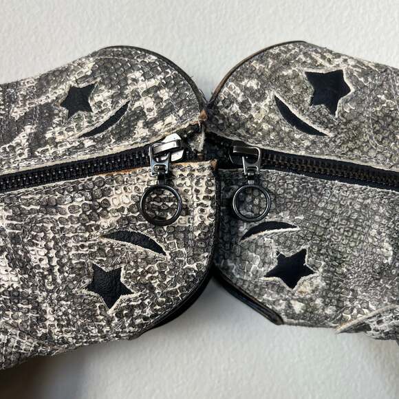 Ziginy Women’s 8.5 Animal Print stars moons She's an Animal! boots Cute - Picture 5 of 15